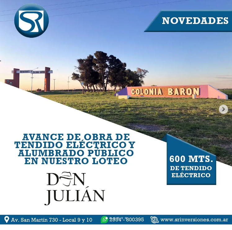  Tendido eléctrico